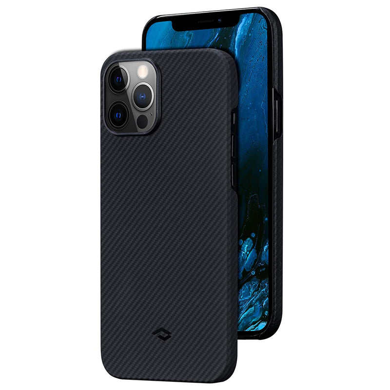 Pitaka Thin Case Compatible With Iphone 12 Pro 6 1 Air Case Selected 600D Premium Aramid Fiber Carbon Look Simple Design Phone Cover
