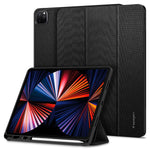 New Spigen Urban Fit Designed For Ipad Pro 12 9 Inch Case 2021 5Th Generation With Pencil Holder Black