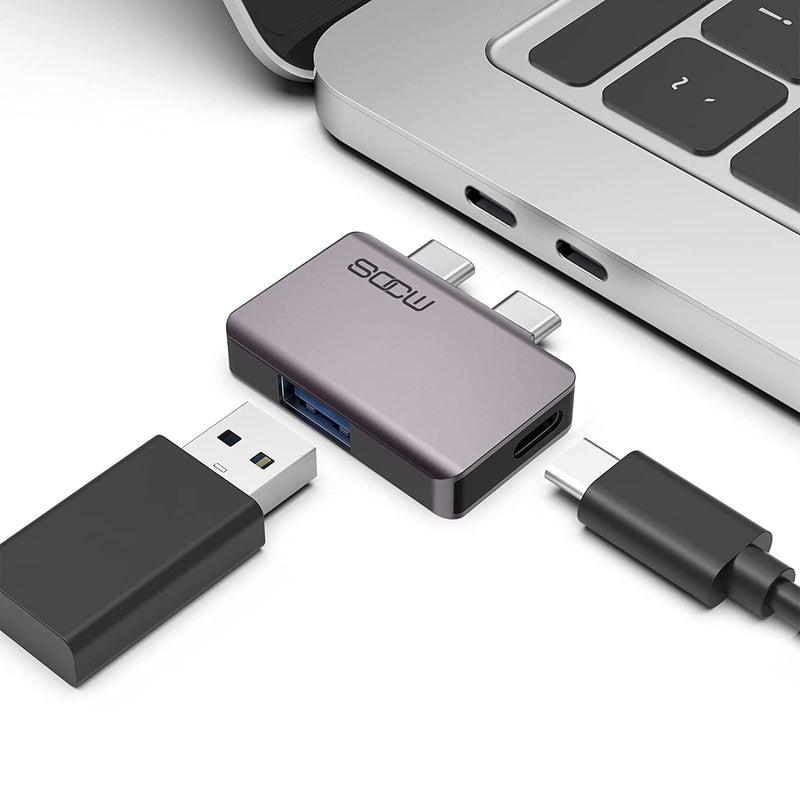 New Usb C Adapter For Usb C Thunderbolt 3 Female To Usb C Male And Usb 3