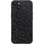 Kumtzo Compatible With Iphone 13 Leopard Of The Night Print Case Black Leopard Cheetah Pattern Silicone Soft Tpu Protective Cover For Women Girls Men Boys With For Iphone 13 6 1 Inch
