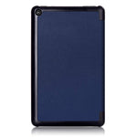 New All Fire 7 2019 Case Slim Lightweight Tri Fold Stand Cover For All Fire 7 2019 9Th Gen 2019 Release Drak Blue