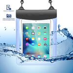 9 7 11 5 Inch Tablet Waterproof Case Pouch Dry Bag For Ipad 10 2 Ipad Air 10 9 Ipad Pro 11 Inch Samsung Galaxy Tab A8 10 5 Tab S7 11 Tab S6 Lite A7 10 4 Surface Go 3 Android Tablet 10 Blue