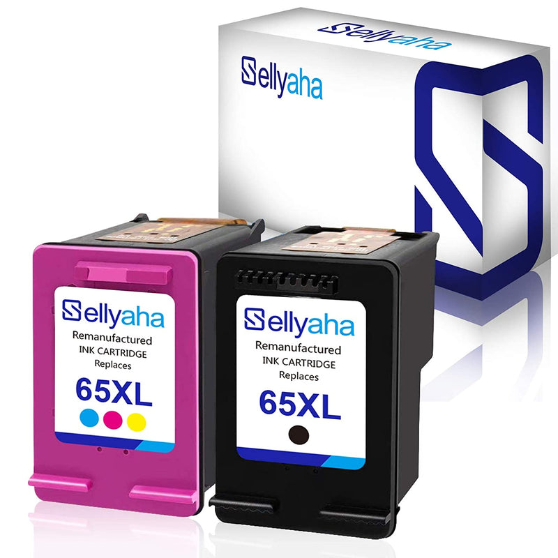 Ink Cartridge Replacement For Hp 65Xl 65 Xl Compatible With Hp Envy 5055 5052 5058 Deskjet 3755 2655 2620 2622 2624 2652 3752 3720 3721 3722 3723 3730 3732 Prin