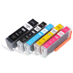 5 Pack Compatible Ink Cartridge For Canon Pgi 250Xl Cli 251Xl To Use With Pixma Mx922 Mg5520 Printer By Large Black Cyan Magenta Yellow Small Black