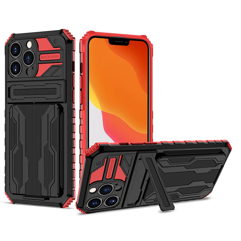 Mgah Designed For Iphone 13 Pro Max Case Wallet Case With Removable Card Holder Kickstand Hybrid Sturdy Armored Protective Cover Slim Stylish Easy Grip Shockproof Bumper Case For Iphone 13 Pro Max