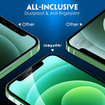 2 Pack Uniqueme Compatible With Iphone 12 Pro Max 6 7 Privacy Screen Protector Tempered Glass Anti Spy Easy Installation Frameprecise Cutout Bubble Free