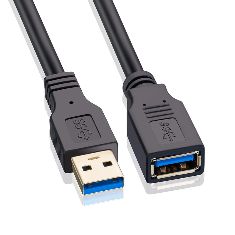 New Usb 3 0 Extension Cable 1 5 Ft Usb Extension Cable Usb Cable Superspee