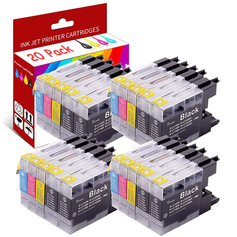 Mzl 20Pack Lc 71 Ink Cartridges Lc 75 Ink Cartridges Lc 79 Ink Cartridges Replacement For Brother Lc71 Lc75 Lc79 Xl For Mfcj280W J825Dw J430W J835Dw J625Dw J425