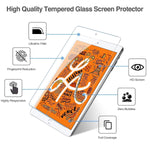 New Procase Ipad Mini 5 2019 Slim Stand Smart Case Teal Bundle With 2 Pack Ipad Mini 5 2019 Mini 4 2015 Tempered Glass Screen Protectors