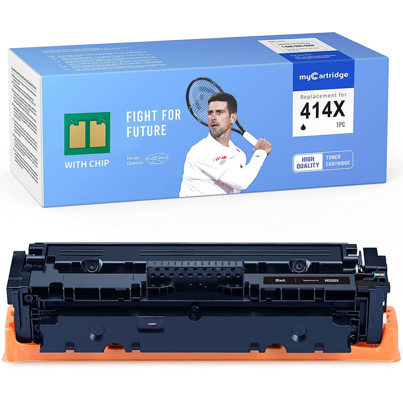 With Chip Toner Cartridge Replacement For Hp 414X 414A W2020X W2020A For Color Laserjet Pro M454Dw M479Fdw M454Dn M479Fdn M479Dw 1 Black