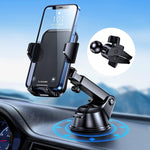 Upgrade Car Phone Holder Thick Case Big Phones Friendly Long Arm Suction Cup Phone Holder For Car Dashboard Windshield Air Vent Hands Free Clip Cell Phone Holder Compatible With All Mobile Phones