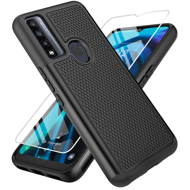 New For Tcl 30 Xe Protective Case Shockproof Dual Layer Design Cell Phone