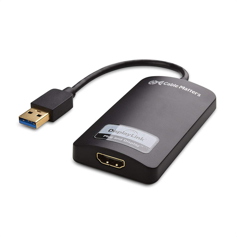 Cable Matters Superspeed Usb 3 0 To Hdmi Adapter Usb To Hdmi Adapter