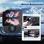Galaxy Fold 3 Car Mount 15W Qi Fast Charging Car Holder Mount For Air Vent And Dashboard Compatible With Samsung Galaxy Z Fold 3 2 1 Iphone 13 12 11 Series Black S3