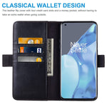 Kezihome Oneplus 9 Pro Case Oneplus 9 Pro Wallet Case Rfid Blocking Genuine Leather Wallet Flip Folio Case Cover With Card Slot Stand Holder Magnetic Closure For Oneplus 9 Pro 2021 Black Brown