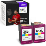 Ink Cartridge Replacement For Hp 65Xl 65 Xl N9K03An Use With Hp Envy 5055 5052 Deskjet 3755 3752 2652 2622 2655 2724 3720 Envy 5010 5030 High Yield