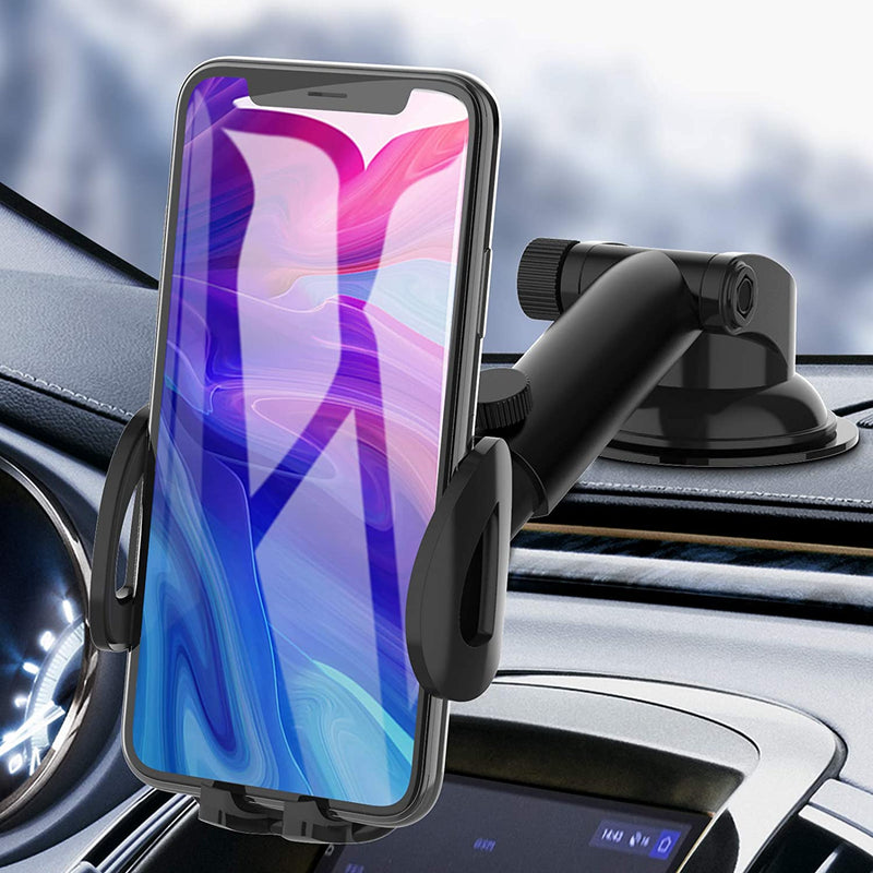 Car Phone Holder Mount Bokilino Car Phone Mount Cup Phone Holder For Car Dashboard Windshield Sturdy Cup Holder Phone Mount Fit With All Mobile Phones