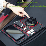 Non Slip Phone Pad For Car Non Slip Phone Pad For 4 In 1 Car Sticky Dash Mat With 360 Rotating Design For Phones Sunglasses Keys Electronic Devices And More Use Black Red