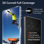 2 2 Pack Galaxy S22 Screen Protector With Lens Protector Hd Tempered Glass Screen Protector For Samsung Galaxy S22 6 1 9H Hardness Ultra Thin 0 18Mm Support Fingerprint Unlock