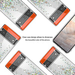 New For Google Pixel 6 Pro Case Glitter Pixel 6 Pro 5G Case Cl