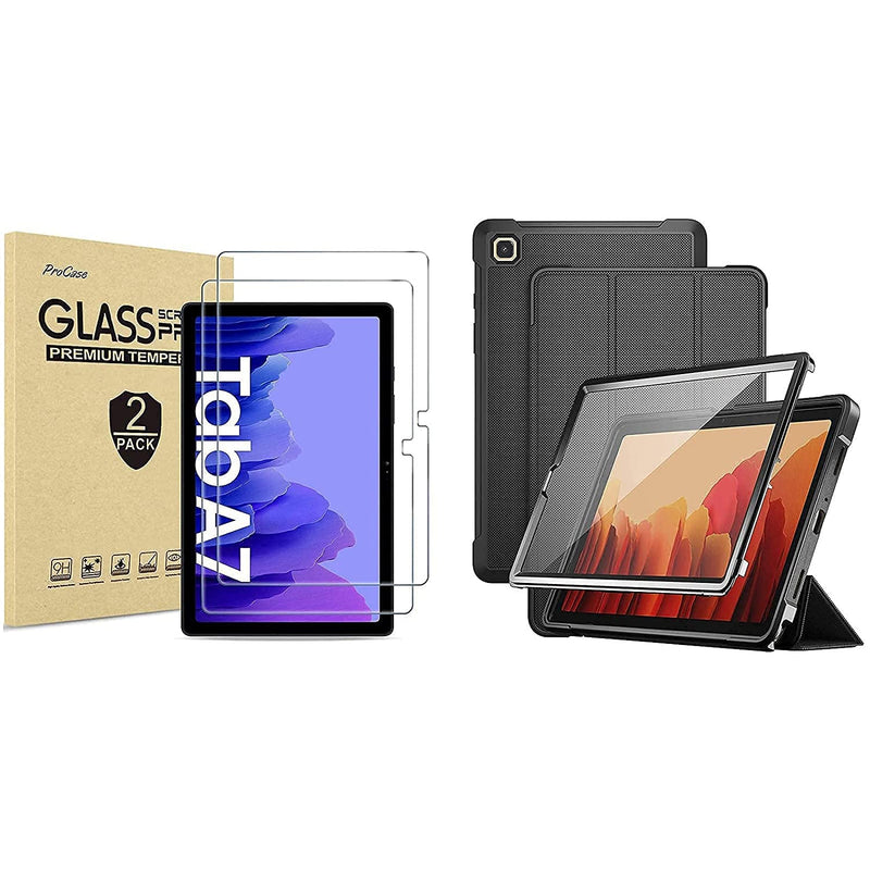 New 2 Pack Procase Galaxy Tab A7 10 4 2020 Screen Protector T500 T505 T507 Bundle With Galaxy Tab A7 Case 10 4 Inch Sm T500 T505 T507