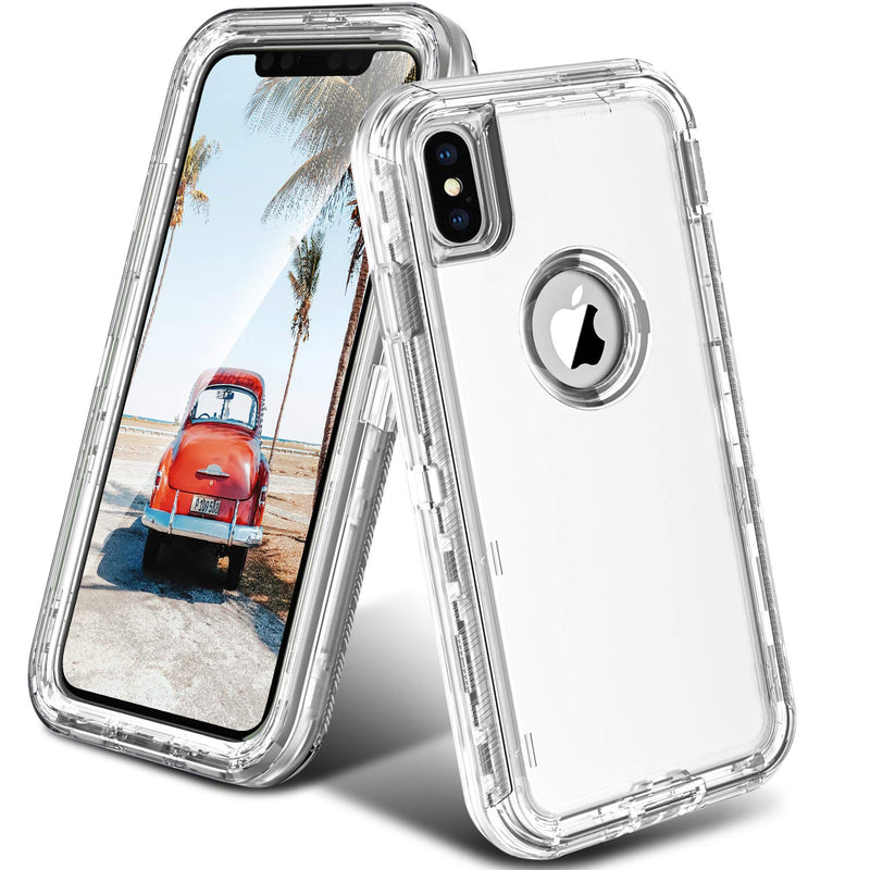 Oribox Case Compatible With Iphone Xs Max Case Heavy Duty Shockproof Anti Fall Clear Case
