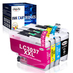 Lc3037Xxl Compatible Ink Cartridge Replacement For Brother Lc3037 Xxl Work With Brother Mfc J5845Dw Mfc J6945Dw Mfc J5945Dw Mfc J6545Dw Printer 1Bk 1C 1M 1Y
