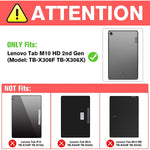 New Case For Lenovo Tab M10 Hd 2Nd Gen 10 1 Inch 2020 Case Tb X306F Tb X306X Pu Leather Folio Stand Cover With Pen Holder Card Pocket For Lenovo Tab M10