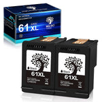 61 Xl Black Ink Cartridge Replacement For Hp 61Xl 61 For Envy 4500 5530 5535 Deskjet 2540 1000 1010 1510 2510 2540 Officejet 4630 2620 Printer2 Black