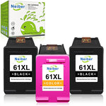 Ink Cartridge Replacement For Hp 61Xl 61 Xl 2 Black 1 Color Fit With Envy 4500 4502 5530 Deskjet 2542 2512 1512 3000 2540 2544 3052A 1055 Officejet 4635 4630