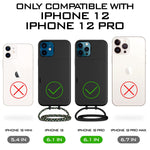 Ab Business Group Iphone 12 12 Pro Case With Protective Wallet And Detachable Straps Obsidian Black Usa Patent Pending