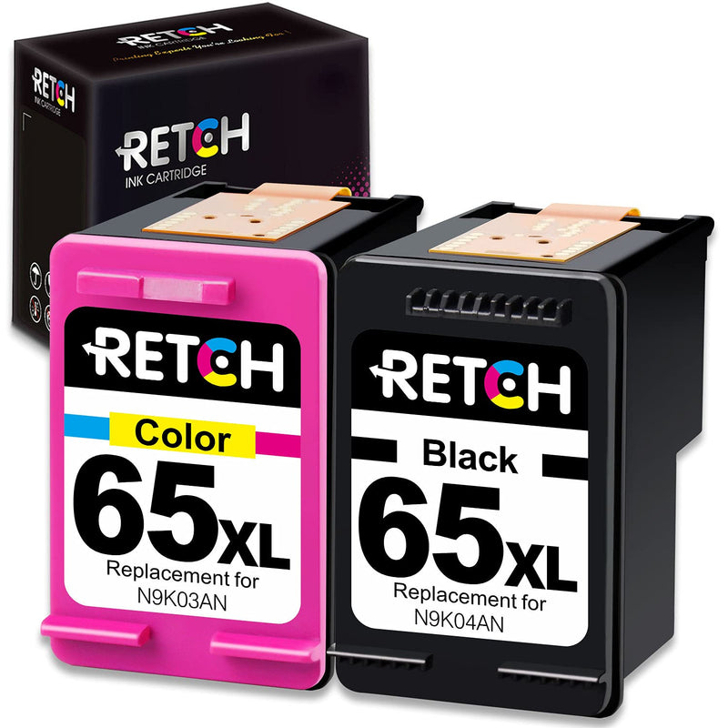 Ink Cartridges Replacement For Hp 65 65Xl Combo Pack To Use With Envy 5055 5052 5058 Deskjet 3755 2655 2600 2620 2622 2624 2652 3752 3720 3721 3722 3723 Printer