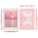 New Ipad 10 2 9Th 8Th 7Th Generation Case 2021 2020 2019 Butterfly Wings Kickstand With Pencil Holder Heavy Duty Rugged Shockproof Full Protective Case F