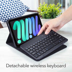 New Wasserstein Ipad Mini 6 6Th Generation Keyboard Case Ipad Mini 2021 Detachable Wireless Bluetooth Keyboard Slim Leather Smart Cover 8 3 Inch Bla