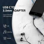 Usb C To 3 5Mm Female Headphone Audio Adapter Belipro Type C Cable With Dac Chip Compatible For Galaxy S21 Note20 Ultra S20 Note10 S10 Pixel 4 3 2 Xl Ipad Oneplus And More