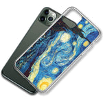 Compatible With Iphone 13 Pro Max Case Van Goghs Starry Night Clear Slim Protective Phone Cover