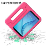 Kids Case For Samsung Galaxy Tab E 8 0 Inch Eva Shockproof Case Light Weight Kids Case Super Protection Cover Handle Stand Case For Kids Children For Samsung Galaxy Tabe 8 Inch Tablet Rose