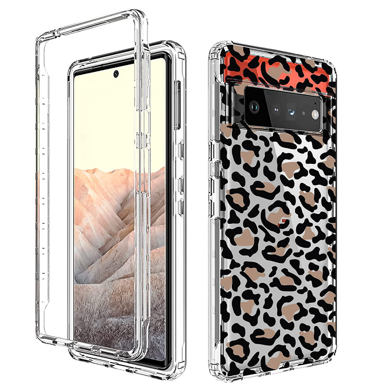 New For Google Pixel 6 Pro Case 2021 Luxury Leopard Cheetah
