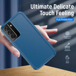Hontech For Galaxy S22 Plus 5G Case Heavy Duty Protective Phone Case Shockproof Dropproof Dust Proof Rugged Tough Cover For Samsung Galaxy S22 Plus 5G Blue