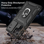 Hoerrye For Galaxy S22 Ultra Case With Slide Camera Protector Heavy Duty Shockproof Protective Phone Cover With Kickstand360 Rotate For Samsung Galaxy 6 8 Inch 5G Black