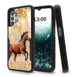 New Case For Samsung A32 5G 3 In 1 Heavy Duty Hybrid Black Back Silicone