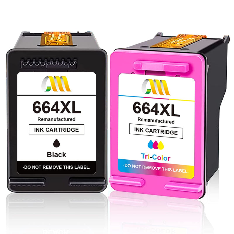 Ink Cartridge Replacement For Hp 664 Xl 664Xl For Hp Deskjet Ink Advantage 1115 2134 2135 2675 3635 3775 3785 3787 3789 3835 4535 4675 5075 5275 Printer 1 Blac