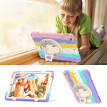 New Ipad 6Th 5Th Generation Case With Glass Screen Protector For Kids Children For Ipad 9 7 2018 2017