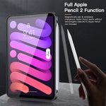 New Case Compatible With Ipad Mini 6 2021 Clear Pc Hard Back Tablet Cover And Soft Tpu Air Pillow Frame Shockproof And Drop Proof Ultra Slim Lightweigh