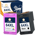 Ink Cartridge Replacement For Hp 64Xl 64 Xl Ink Cartridge For Hp Envy Photo 7855 7858 7155 6255 7164 7864 7158 7160 6252 5542 Printer Ink Cartridges 1 Black
