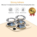 3 1 Wsken Camera Lens Protector For Iphone 12 Pro Max 6 7 Inch Upgraded Hd Tempered Glass Aluminum Alloy Lens Screen Cover Film With 1 Extra Replacement Sparkling