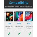 New Ipad Pro 12 9 Case Red Blue