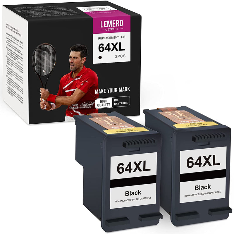 Ink Cartridge Replacement For Hp 64Xl 64 Xl N9J92An Ink Cartridges Combo Pack For Hp Evny Photo 7855 7155 7858 6255 6222 7158 7830 6252 Tangox Printer Black 2