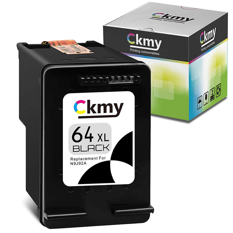 64Xl Ink Cartridge Replacement For Hp Printer Ink 64 Black Used For Hp Envy Photo 7155 7855 7858 6255 6255 7100 6255 6252 7158 7164 6222 7120 7130 Tango X Smart