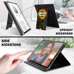 New Ipad Pro 11 Case 2020 2018 For Girls Women Drop Protection Multi Angle Viewing Folio Leather Cover With Card Slots For Ipad Pro 11 Inch Rose Flo